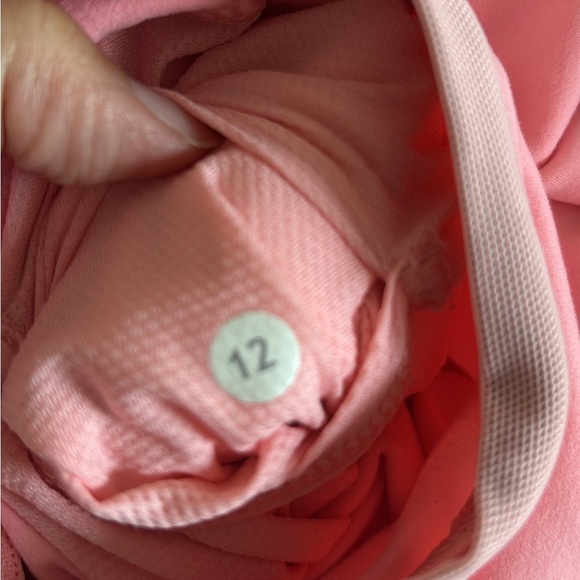 Lululemon Winter Sprinter Hooded Quarter Zip Running Jacket Salmon Pink 12 - Picture 5 of 7